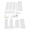YIYIBYUS Kids Toy Storage Organizer, Kids Bookshelf, Storage Organizer, White - 4 of 4