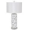 HomeRoots Set of Two 30" White Coastal Starfish Table Lamps With White Drum Shades - 4 of 4