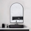 PexFix Bathroom Wall Mirror Large Metal Frame Wall Mounted Mirror for Bedroom Living Room Dresser Entryway Decor - 2 of 4