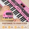 SUGIFT 61-Key Beginners Electronic Keyboard Piano Set w/ LCD Screen; Ideal for Keyboard Piano for Beginners - 3 of 4