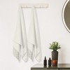 Unique Bargains Polka Dot Lightweight Quick Drying Bath Towels 2 Pcs - 4 of 4