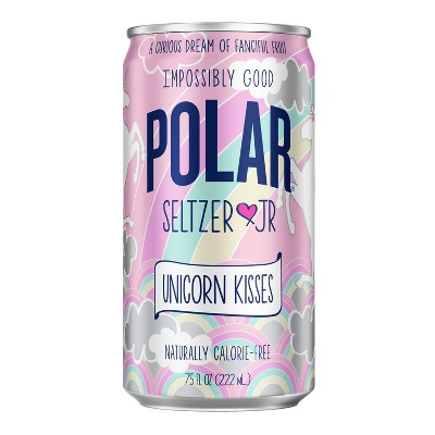 Polar Jrs Unicorn Kisses Sparkling Water - 10pk/7.5 fl oz