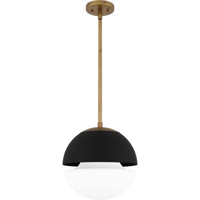 Quoizel Lighting 1 - Light Pendant in  Weathered Brass