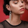 SOHI Women's Casual Drop Earrings - 3 of 4