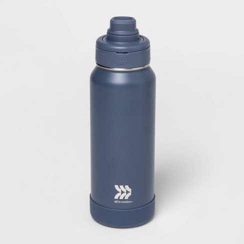 32oz Vacuum Insulated Stainless Steel Water Bottle Blue Speck - All In  Motion™ : Target