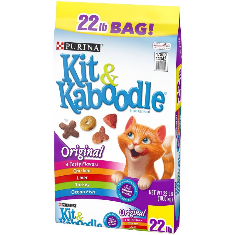Kit & Kaboodle Original Adult Complete & Balanced with Chicken Flavor Dry Cat Food, 6 of 8