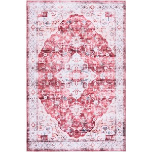 Martha Stewart Traditional MSRW156 Machine Washable Skid Resistant Power Loomed Indoor Rugs - 1 of 4