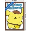 Trends International Hello Kitty and Friends: Hello - Pompompurin Feature Series Framed Wall Poster Prints - 3 of 4