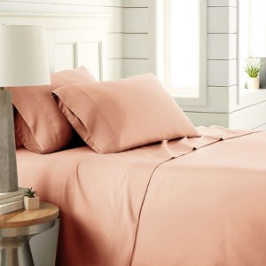 Southshore Fine Living Extra-Deep Pocket easy care ultra-soft Microfiber Pleated Sheet Sets - 1 of 4