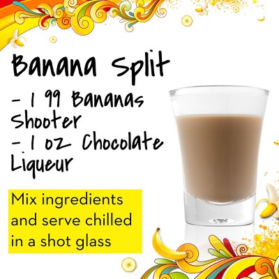 99 Bananas Liqueur - 50ml Plastic Bottle
