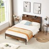 NicBex Bed Frame with Charging Station and Metal Slats Support for Adults - 2 of 4
