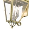 Livex Lighting Adams 3 - Light Wall Light in  Antique Brass/Brushed Nickel - 3 of 4