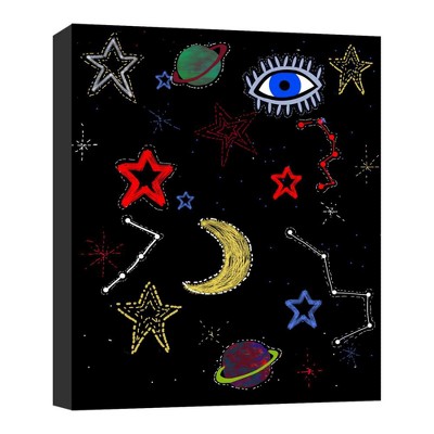 11" x 14" Mistic Space II Decorative Wall Art - PTM Images