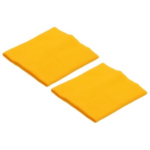 Unique Bargains Cotton Elastic Knitted Stretchy Fabric Knit Rib Stretch Tape Cuff Sleeve Waistband - 1 of 4