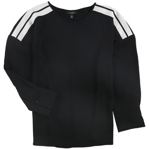 Alfani Womens Shoulder Stripe Pullover Blouse - 1 of 1