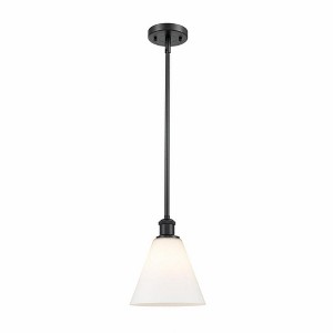 Innovations Lighting Berkshire 1 - Light Pendant in  Matte Black - 1 of 1