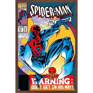 Trends International Marvel Comics Spider-Man - Spider-Man 2099 #21 Framed Wall Poster Prints - 1 of 4