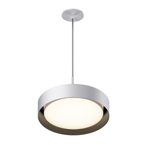 ET2 Lighting Echo 1 - Light Pendant in  White/Black - 1 of 1