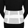 Unique Bargains Maternity Support Belt Pregnancy Waist Abdomen Belly Back Brace Band White - 3 of 4