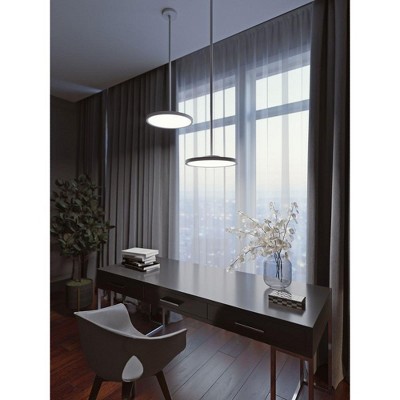 AFX Edge Round 1 - Light Pendant in  Black