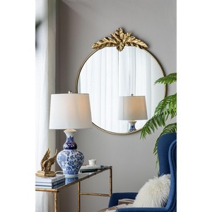 CAVINAS Arched Wall Mirrors with Metal Frame,Decorative Dressing Wall-Mounted Decor Mirror for Bathroom,Living Room,Bedroom - 1 of 4
