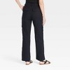 Women's Mid-Rise Straight Leg Utility Cargo Pants - Universal Thread™ - 2 of 3