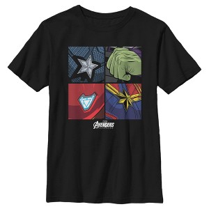 Boy's Husky Marvel Avengers: Endgame Emblem 4 Panel - 1 of 3