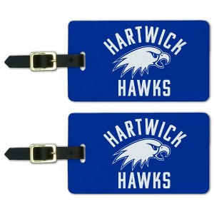 Hartwick College Hawks Logo Luggage ID Tags Suitcase CarryOn Cards  Set of 2 - 1 of 4