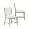 Plank+Beam Solid Wood Dining Chair, Kitchen Chair with Cushion - 2 of 4