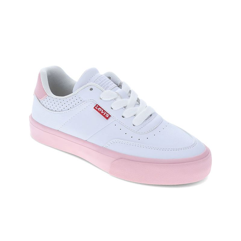 Levi's Kids Maribel CB UL Synthetic Leather Lace Up Lowtop Sneaker Shoe, 1 of 8