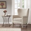 NicBex Accent Chair,Upholstered Living Room Chairs with High Backrest and Wooden Legs,Modren Comfy Armchair,Accent Chairs for Living Room - image 2 of 4