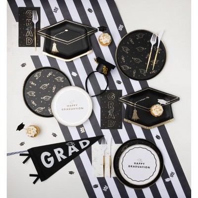 Bonjour Fête Graduation Guest Towel Napkins
