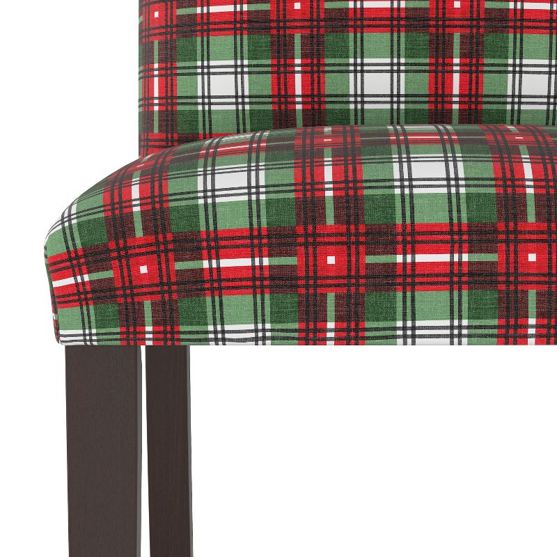 Skyline Furniture Hendrix Dining Chair in Plaid, 6 of 13