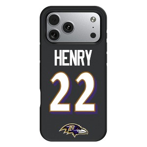 NFL Baltimore Ravens Players Game Tactic Bump Cell Phone Case for Apple iPhone 17 Series - 1 of 4