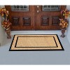 A1HC Coir and Rubber Door Mat 24"x48", Durable Non-Slip Large Plain Border Mat for Entryway, Patio - 4 of 4