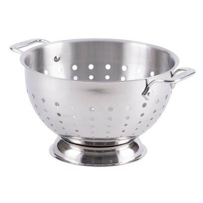 All-Clad 1.5 Quart Stainless Steel Colander with Handles
