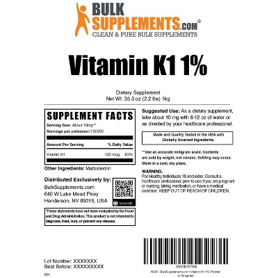Vitamin K1 (1%) Powder