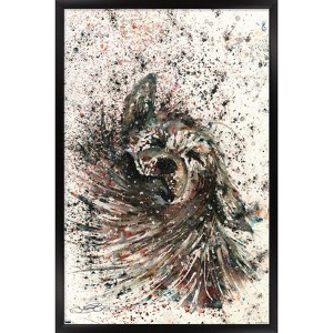 Trends International Emma Steel - Wet Dog Framed Wall Poster Prints - 1 of 4