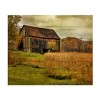 Trademark Fine Art -Lois Bryan 'Old Barn on Rainy Day' Multi Panel Art Set - 2 of 4