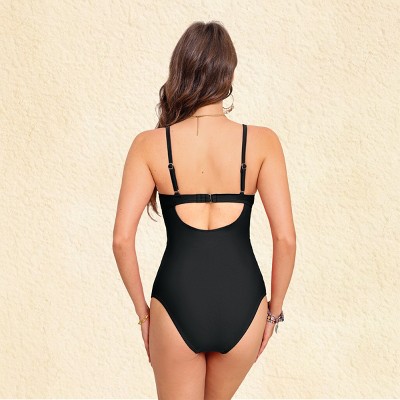 Women's Maternity Chic Wrap One-Piece Swimsuit - Cupshe - image 3