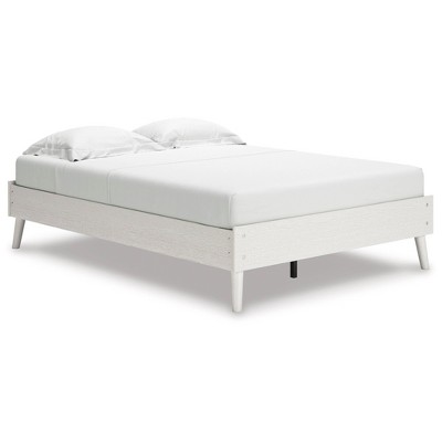 Photo 1 of Aprilyn Platform Bed White - Signature Design by Ashley