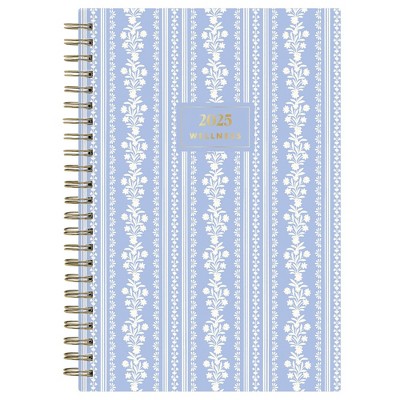 The Everygirl Wellness Planner January - December 2025 Hardcover 5"x8" Weekly/Monthly Wirebound Kintana