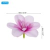 Unique Bargains Silk Cloth Realistic Look Artificial Flower 16 Pcs - 2 of 4