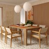 TOV Furniture Ari Performance Vegan Leather Dining Chair - Set of 2 in Cream - 2 of 4