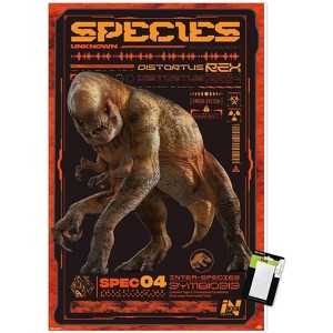 Trends International Jurassic World: Rebirth (2025) - Distortus Rex Unframed Wall Poster Prints - 1 of 4