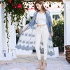 Anna-Kaci Women's Long Floral Lace Embroidered Crochet Duster for Everyday Wear - 2 of 3