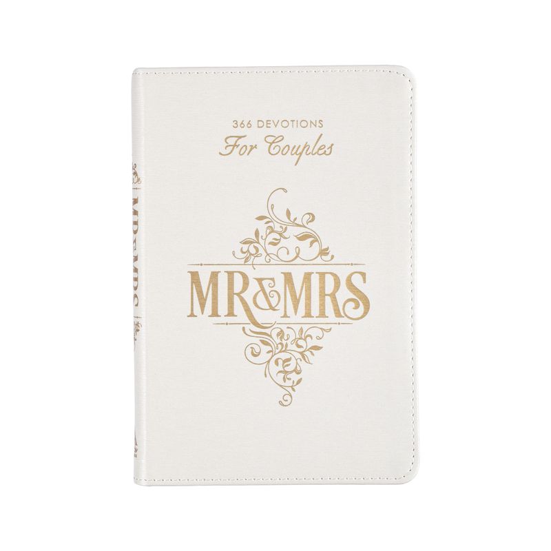 Gift Book Mr. & Mrs. White Faux Leather - by  Teigen Rob & Joanna (Leather Bound), 1 of 2