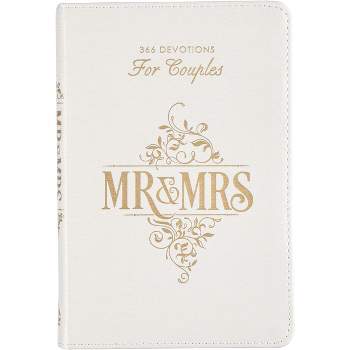 Gift Book Mr. & Mrs. White Faux Leather - by  Teigen Rob & Joanna (Leather Bound)