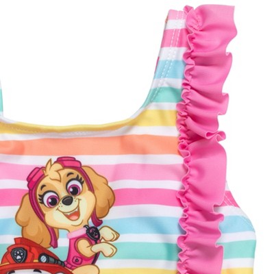 PAW Patrol Little Girls One-Piece Bathing Suit Pink 6 — фото 6