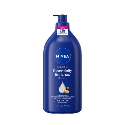 NIVEA Essentially Enriched Body Lotion for Dry Skin Scented - 33.8 fl oz